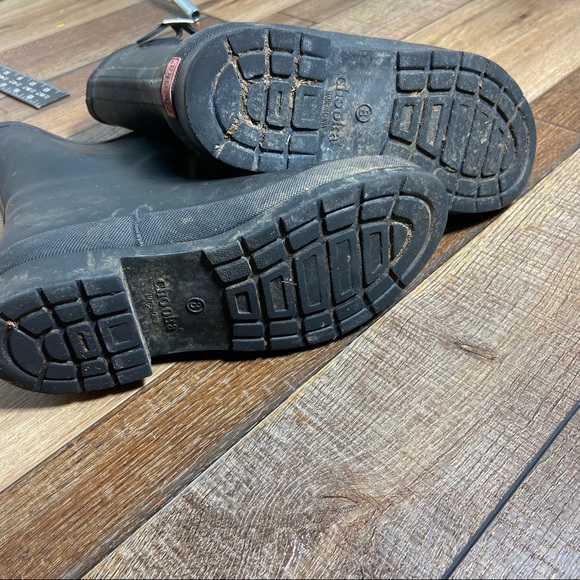 Chooka Delridge Mid Calf Plush Lined Rain Boot Size 8 - Picture 6 of 9